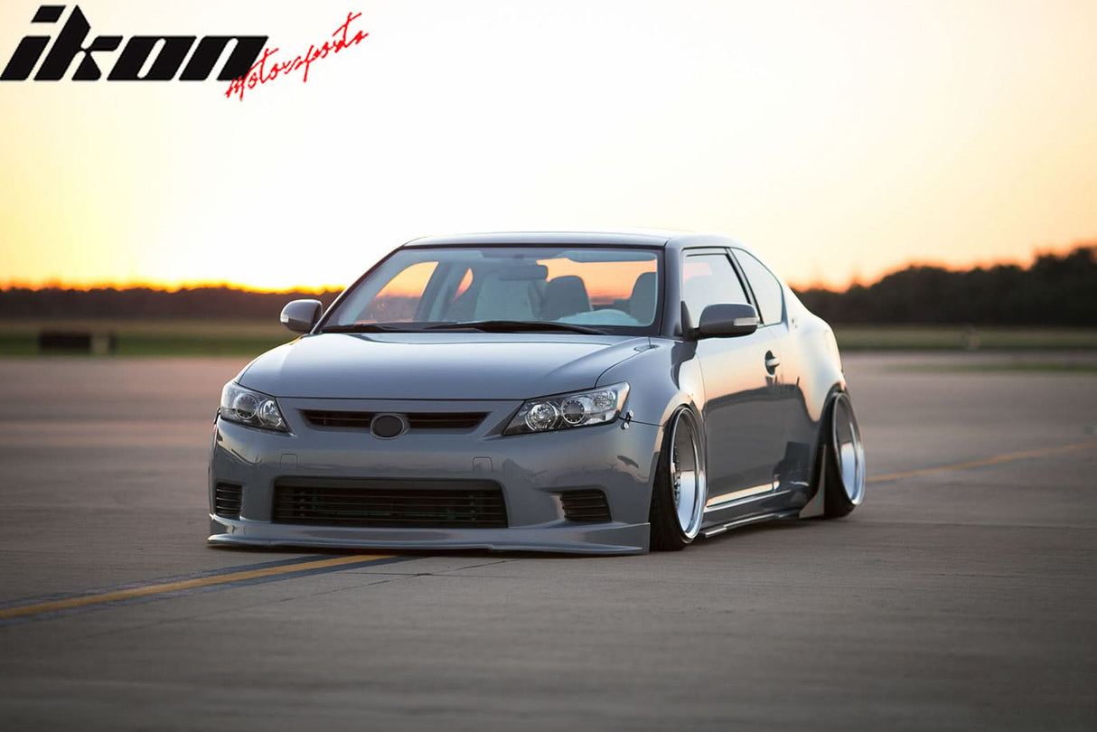 2011-2013 Scion TC RS Style PU Front Bumper Lip Chin Spoiler Splitter
