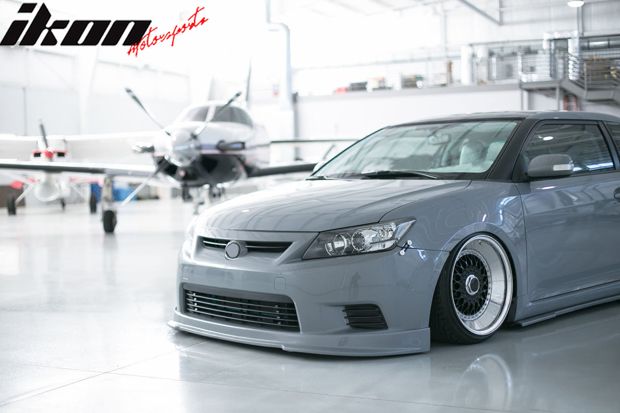 2011-2013 Scion TC RS Style PU Front Bumper Lip Chin Spoiler Splitter
