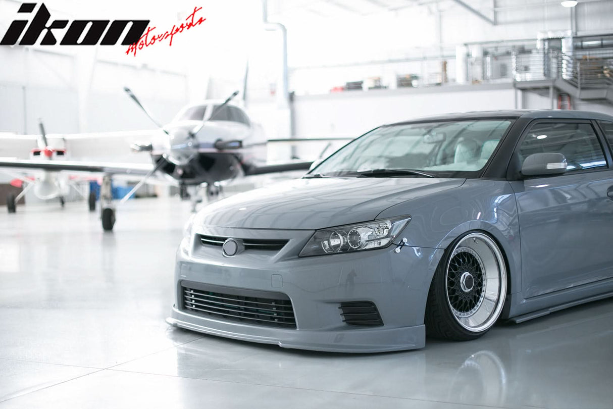 2011-2013 Scion TC RS Style PU Front Bumper Lip Chin Spoiler Splitter