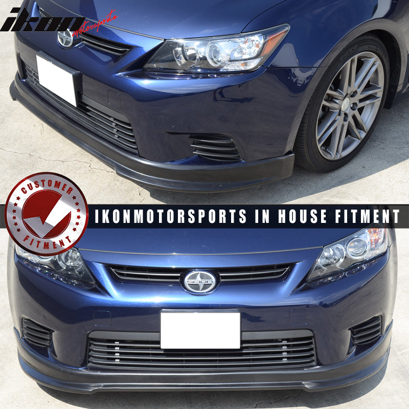 2011-2013 Scion TC RS Style PU Front Bumper Lip Chin Spoiler Splitter