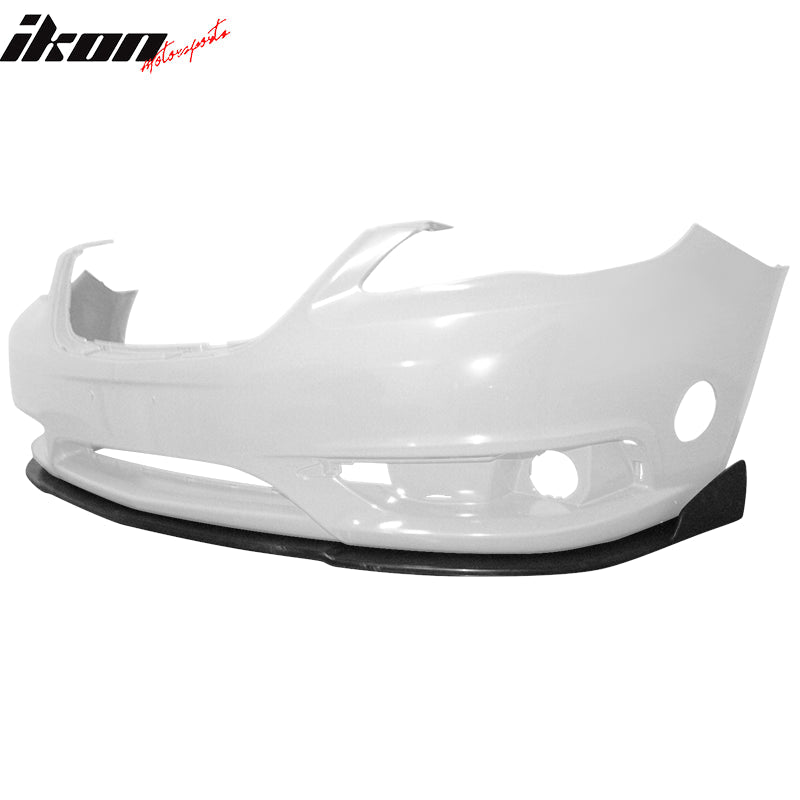 2011-2014 Chrysler 200 IKON Style Unpainted Front Bumper Lip Spoiler