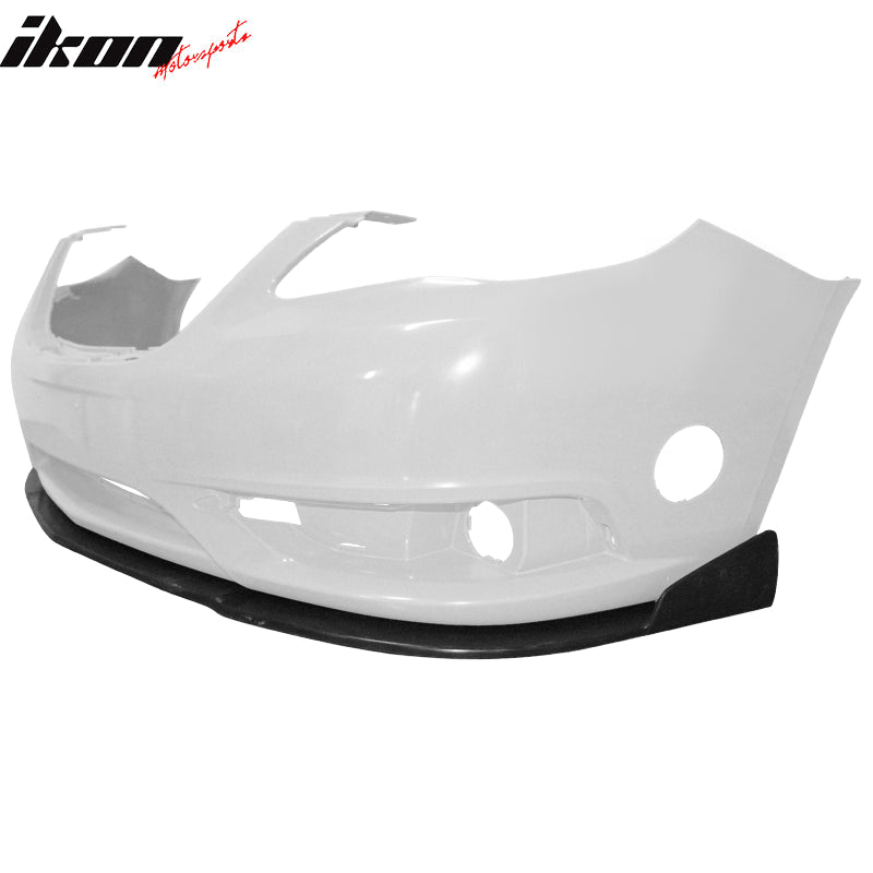 2011-2014 Chrysler 200 IKON Style Unpainted Front Bumper Lip Spoiler