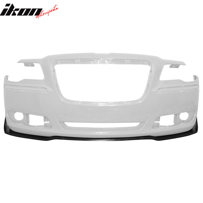 2011-2014 Chrysler 300 IKON Style Unpainted Front Bumper Lip Spoiler