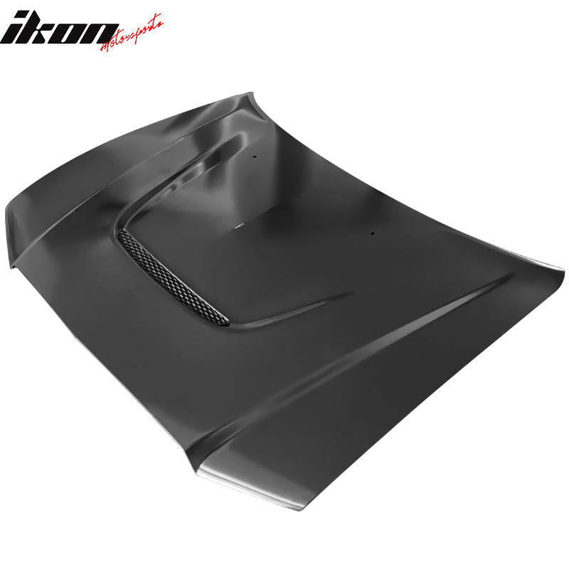 2011-2014 Dodge Charger Hood Replacement SRT 392 Style Aluminum Black
