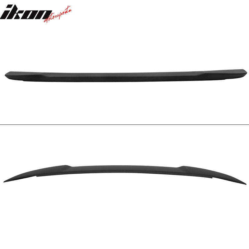 11-14 Dodge Charger SRT8 SRT Hellcat Matte Black Rear Spoiler Wing ABS