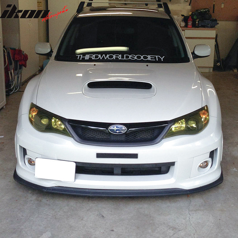 2011-2014 Subaru Impreza WRX STI CS1 Style Front Bumper Lip Spoiler PU