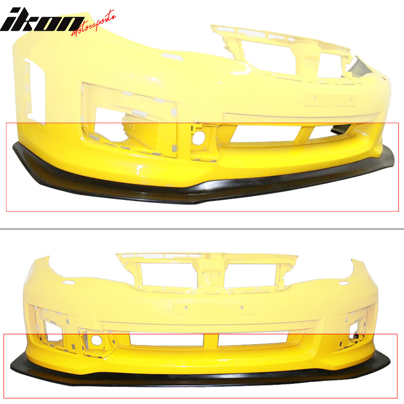 2011-2014 Subaru Impreza WRX STI Front Lip Unpainted Car Lip