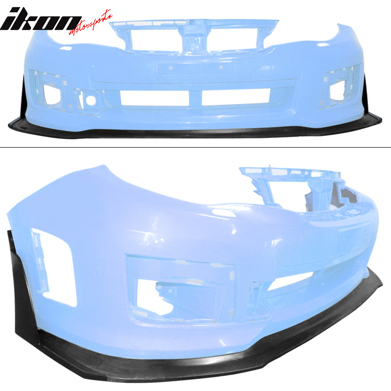 2011-2014 Subaru Impreza WRX STI Front Bumper Lip Front Winglets PU