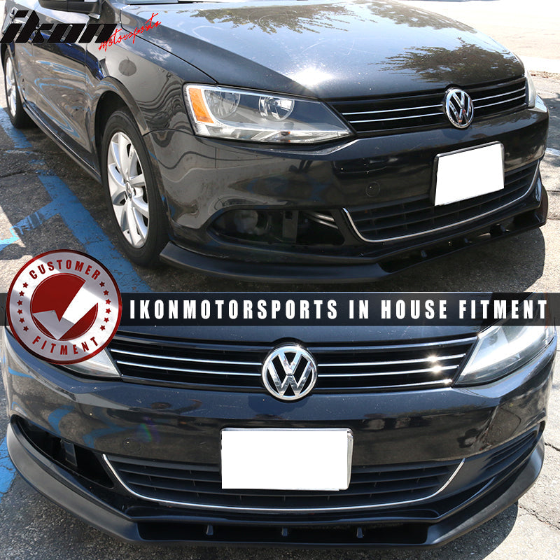 2011-2014 Volkswagen VW Jetta 6 VI MK6 Front Bumper Lip PU