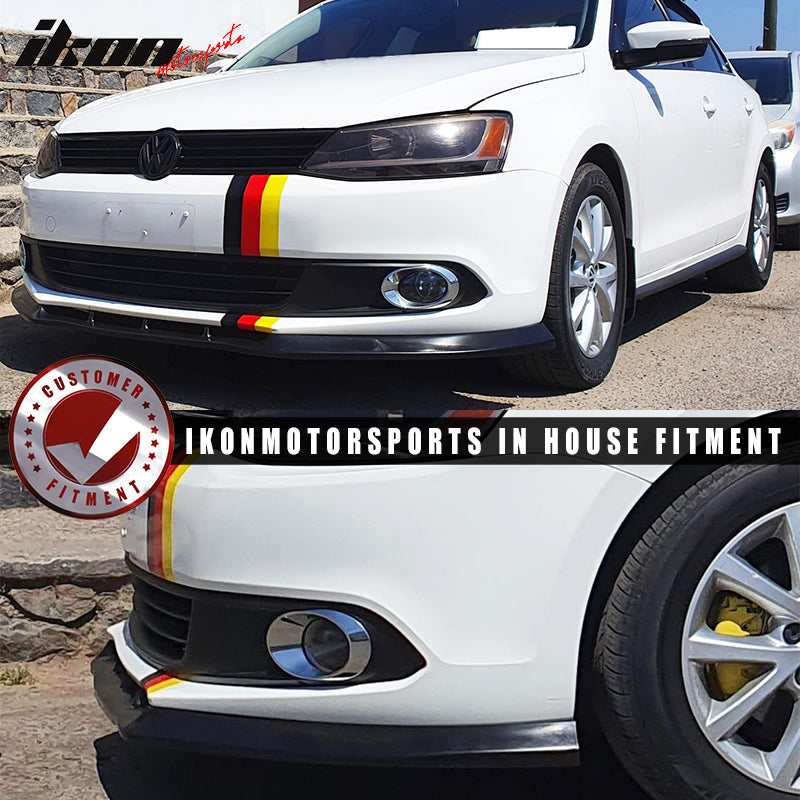 2011-2014 Volkswagen VW Jetta 6 VI MK6 Front Bumper Lip PU