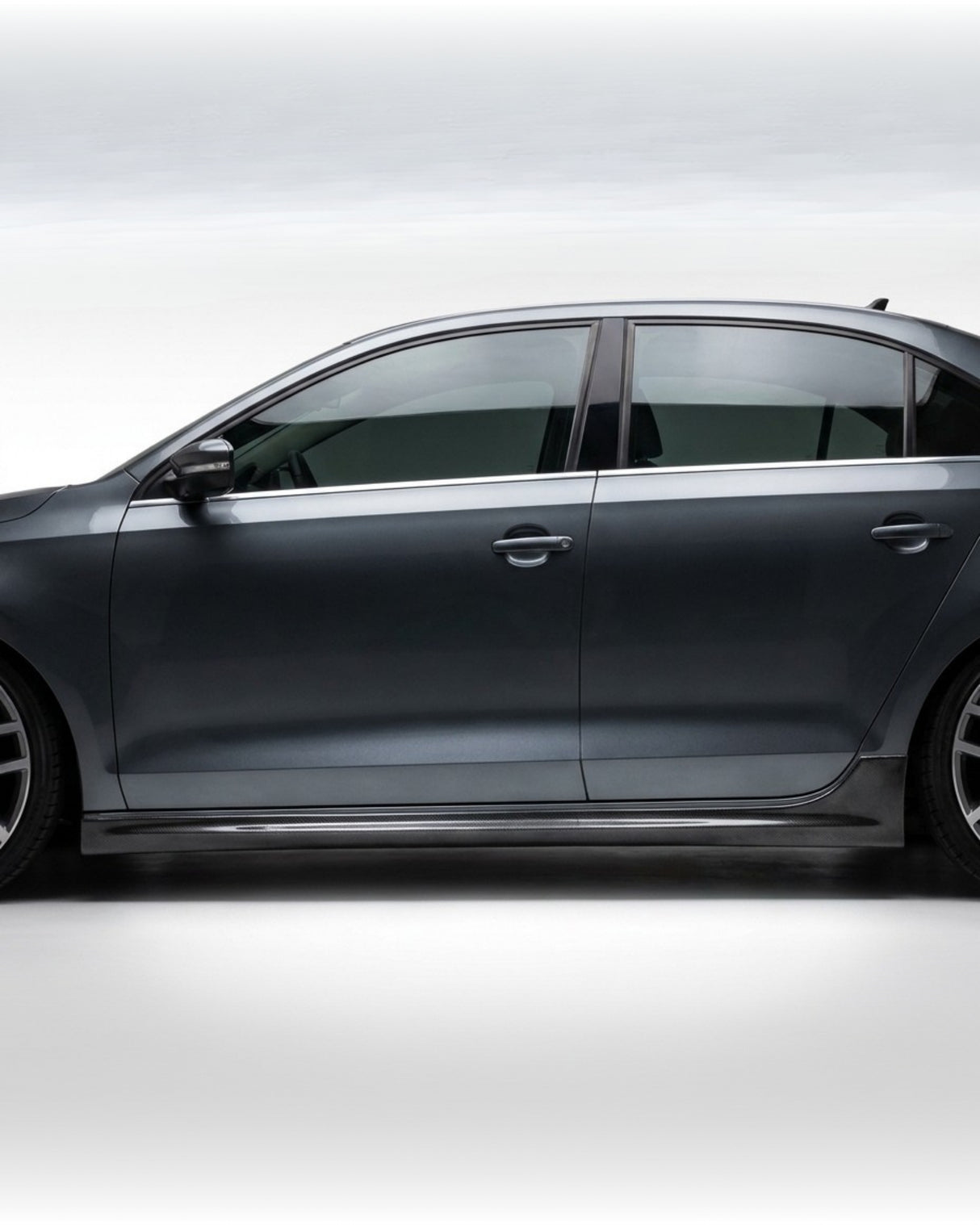 2011-2014 Volkswagen Jetta Votex Look Side Skirts - 2 Piece - FRP