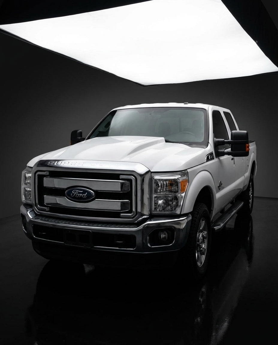 2011-2016 Ford Super Duty F250 F350 F450 3" Cowl Hood - FRP