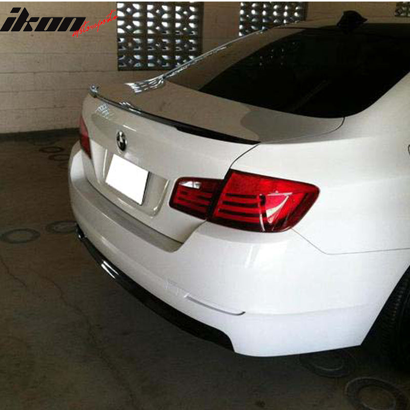 2011-17 BMW F10 5 Series Performance Matte Black Rear Spoiler Wing ABS