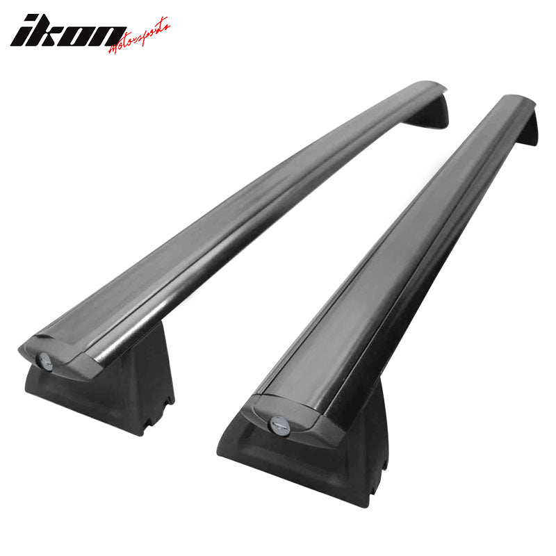 2011-2022 Jeep Grand Cherokee OE Black Roof Rack Cross Bar Aluminum