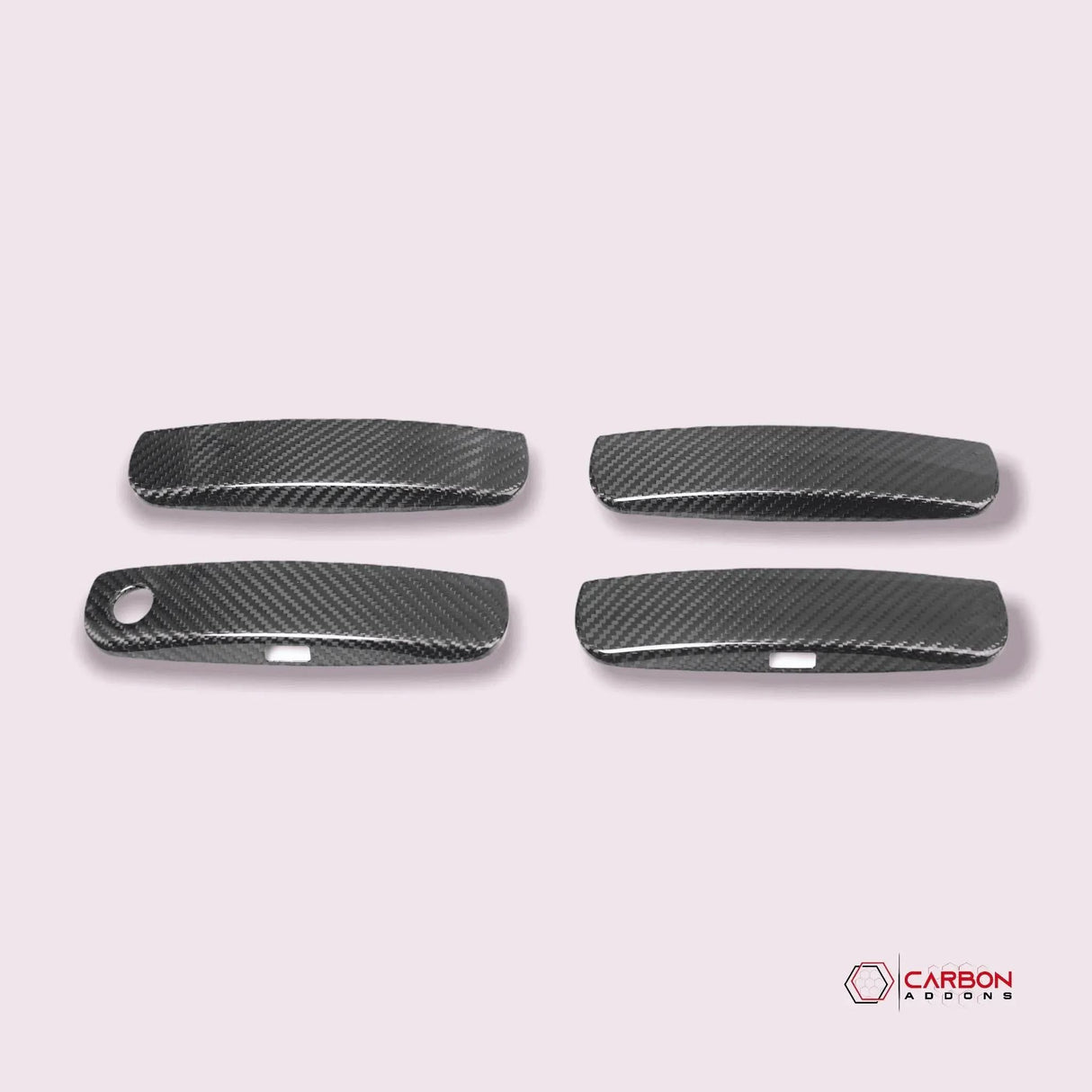 2011-2023 Dodge Charger Real Carbon Fiber Exterior Door Handle Covers
