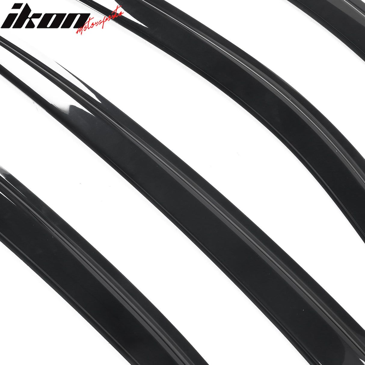 2011-2024 Dodge Charger Slim Smoke Tape On 4PCS Window Visors Acrylic