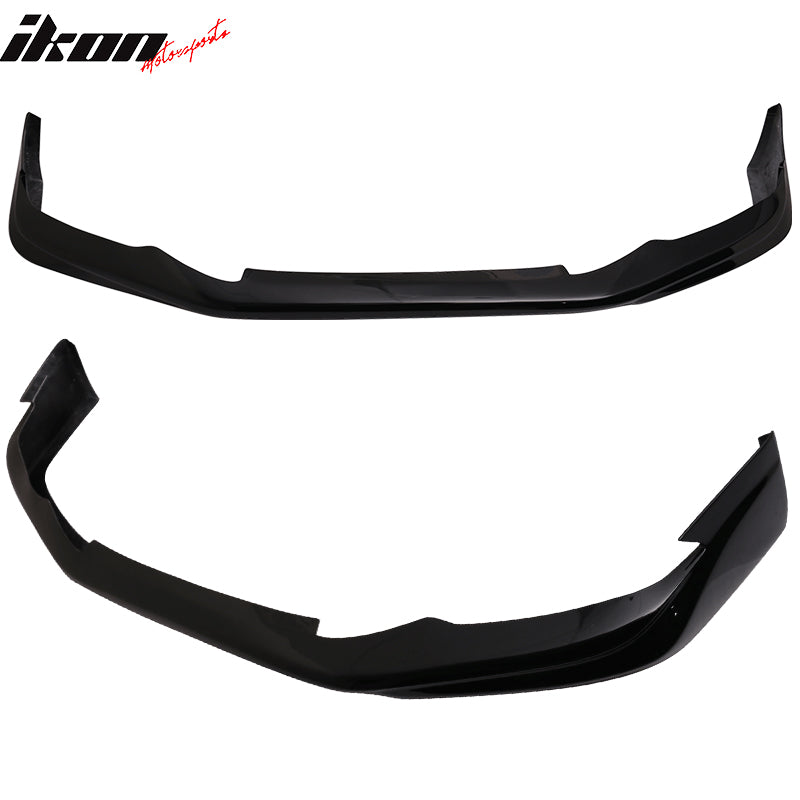 2012-2013 Honda Civic Coupe MD #NH731P Crystal Black Pearl Front Lip