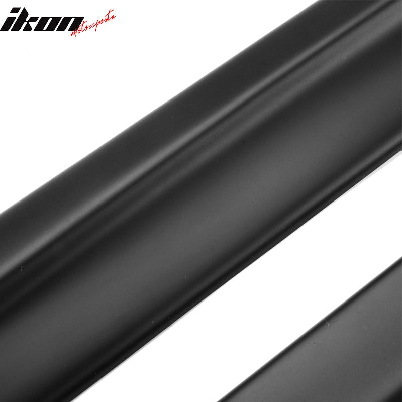 2012-2014 Dodge Charger SRT8 Matte Black Rear Bumper Lip Aprons PP