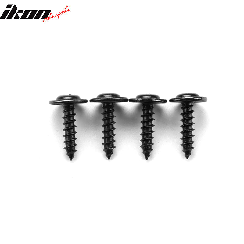 2012-2014 Dodge Charger SRT8 Matte Black Rear Bumper Lip Aprons PP