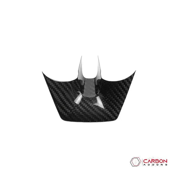 2012-2015 Chevy Camaro Carbon Fiber Lower Steering Wheel Trim Cover
