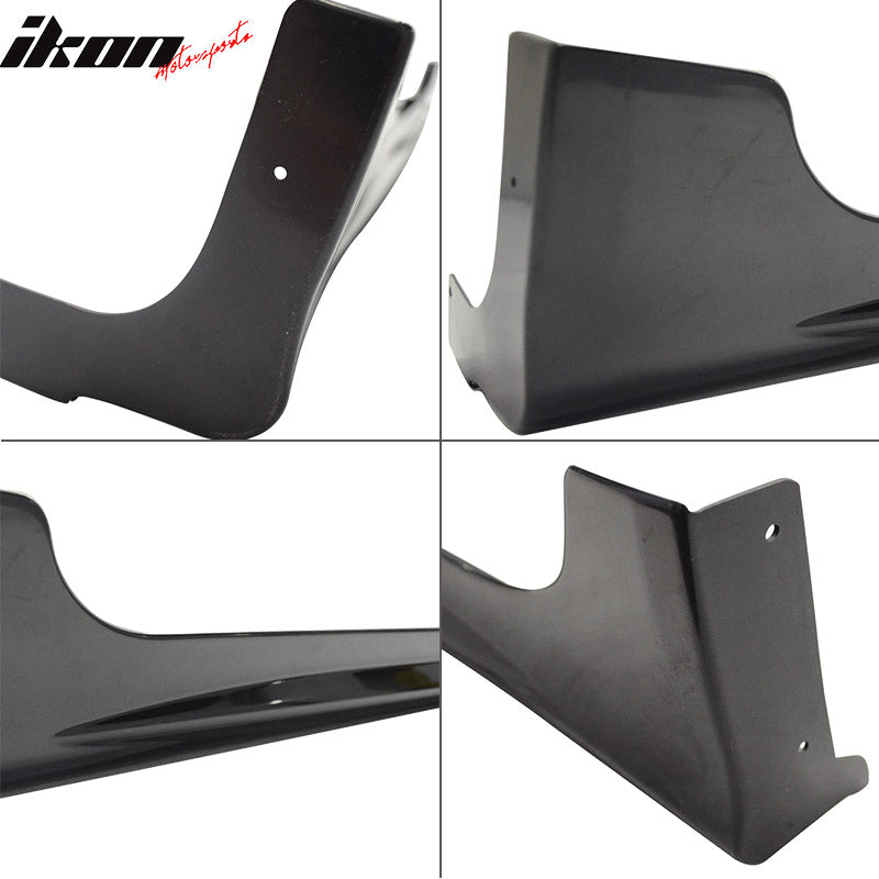 2012-2015 Honda Civic Sedan Mugen RR Style Side Skirts Panels ABS