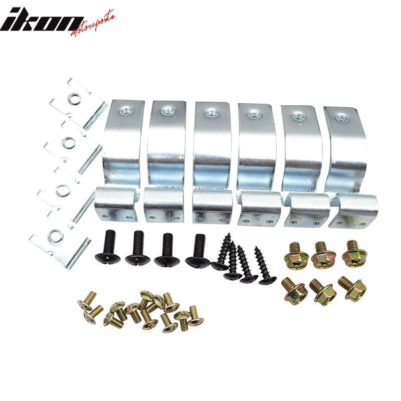 2012-2015 Honda Civic Sedan Mugen RR Style Side Skirts Panels ABS