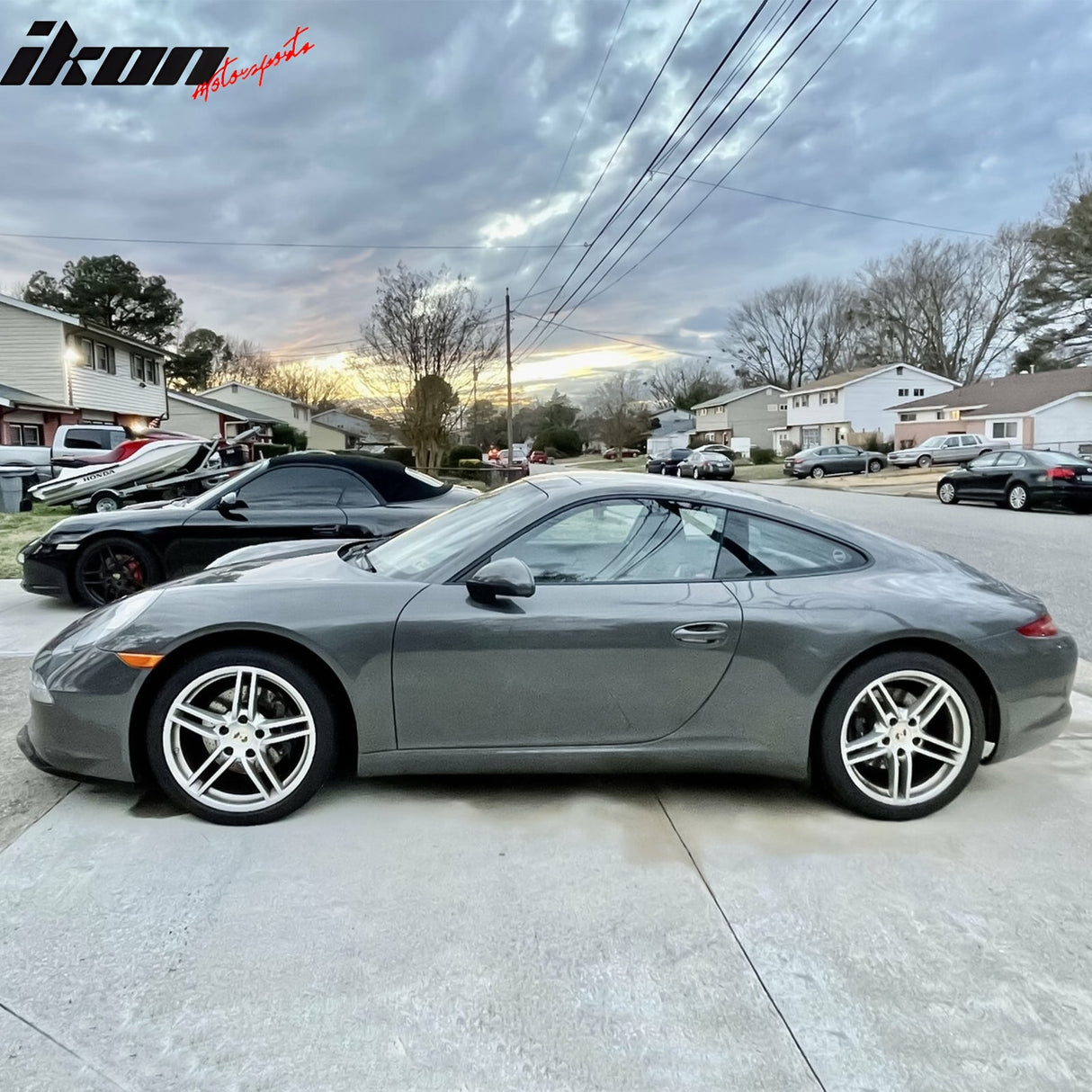 2012-2016 Porsche 911 991 Carrera Front Lip Splitter Air Dam S1 Style