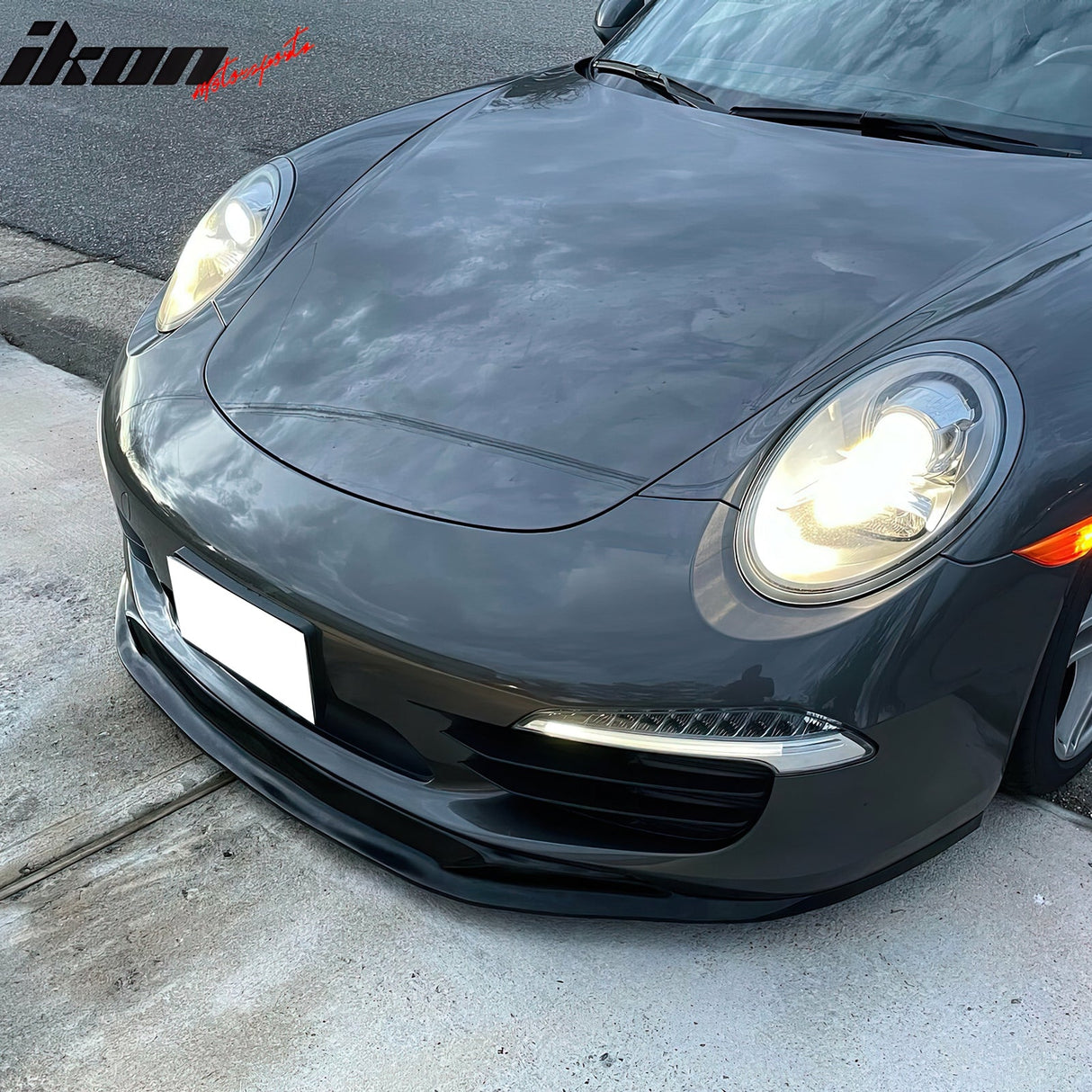 2012-2016 Porsche 911 991 Carrera Front Lip Splitter Air Dam S1 Style