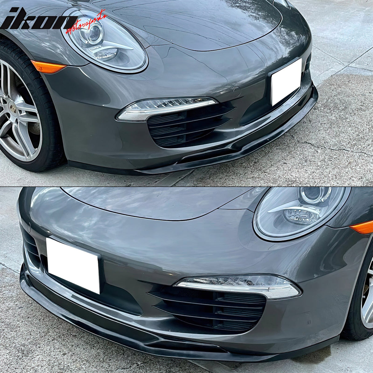 2012-2016 Porsche 911 991 Carrera Front Lip Splitter Air Dam S1 Style