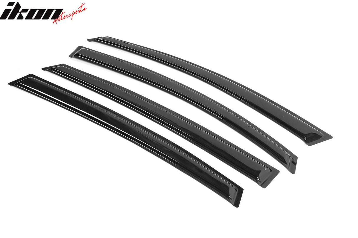 2012-2016 Subaru Impreza 13-17 XV Crosstrek Window Visors Acrylic