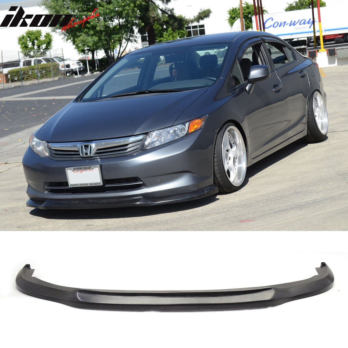 2012 Honda Civic 4 Door Sedan Ikon (Usdm Model) Front Bumper Lip