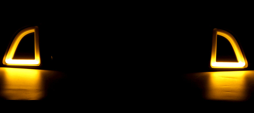 2013-2014 Ford Mustang Non-Shelby LED Light Unpainted Front Grille