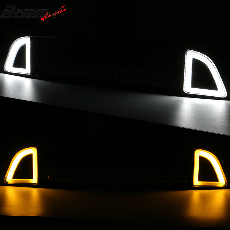2013-2014 Ford Mustang Non-Shelby LED Light Unpainted Front Grille