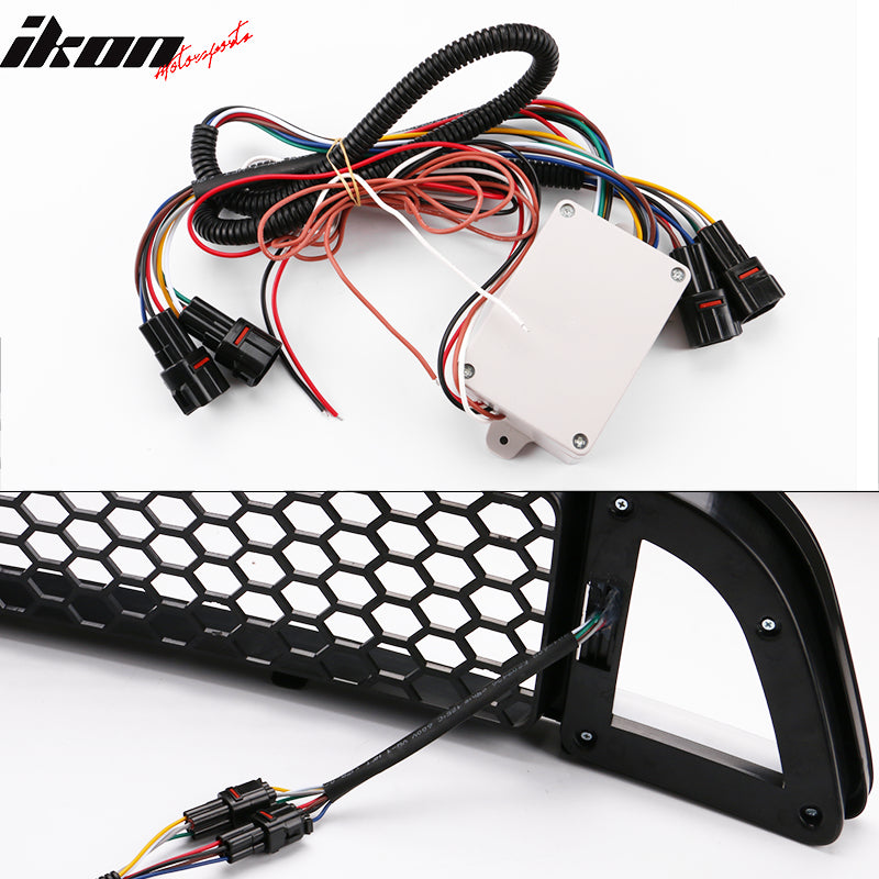 2013-2014 Ford Mustang Non-Shelby LED Light Unpainted Front Grille