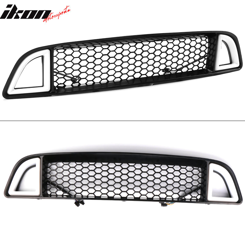 2013-2014 Ford Mustang Non-Shelby LED Light Unpainted Front Grille
