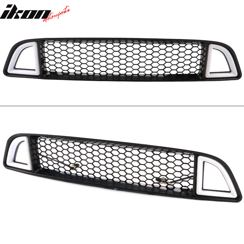 2013-2014 Ford Mustang Non-Shelby LED Light Unpainted Front Grille