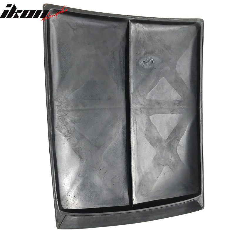 2013-2014 Mustang GT Type Style Unpainted Black Hood Vent Scoop PU