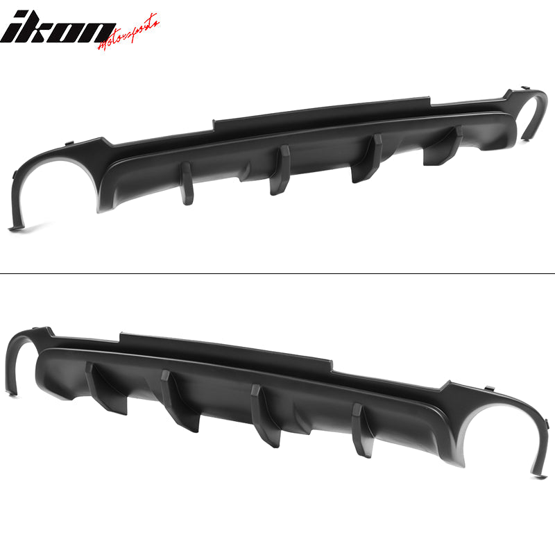 2013-2014 Ford Mustang California V2 Style PP Rear Bumper Lip Diffuser