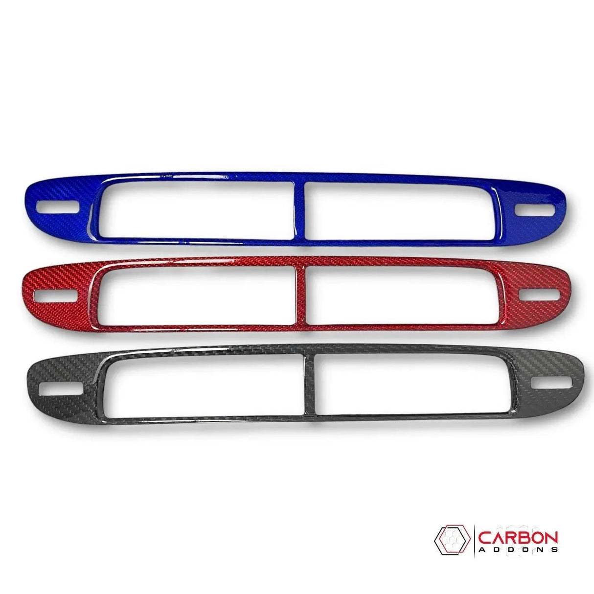 2013-2015 Chevy Camaro Carbon Fiber Dash AC Vent Trim Cover