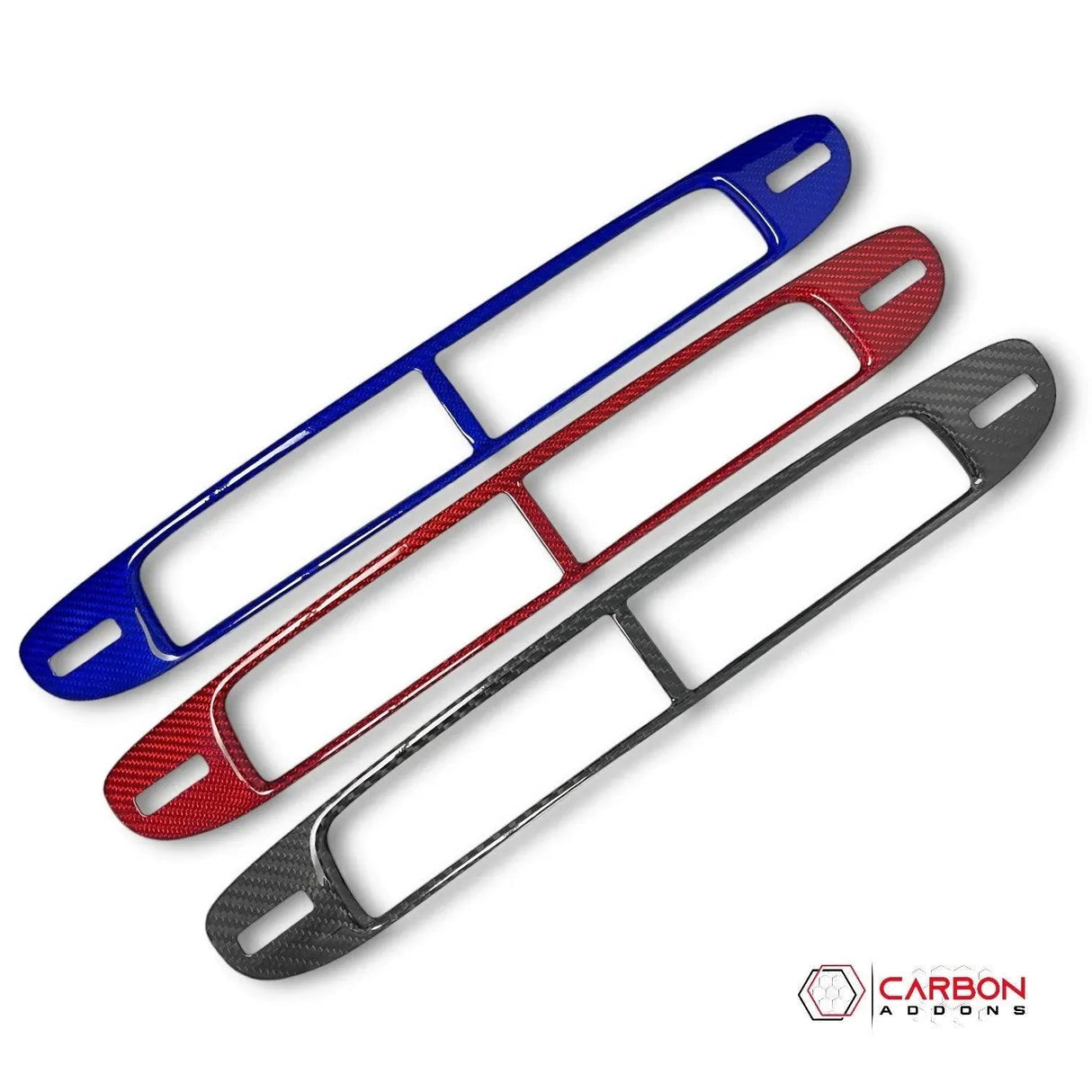 2013-2015 Chevy Camaro Carbon Fiber Dash AC Vent Trim Cover