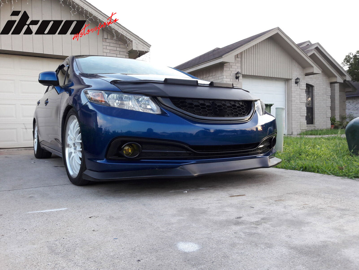 2013-2015 Honda Civic USDM Front Lip GT Style Unpainted PU