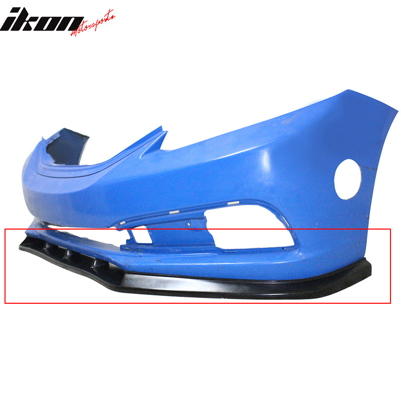 2013-2015 Honda Civic EK Sedan 4Dr IKON V3 Style Front Bumper Lip PU