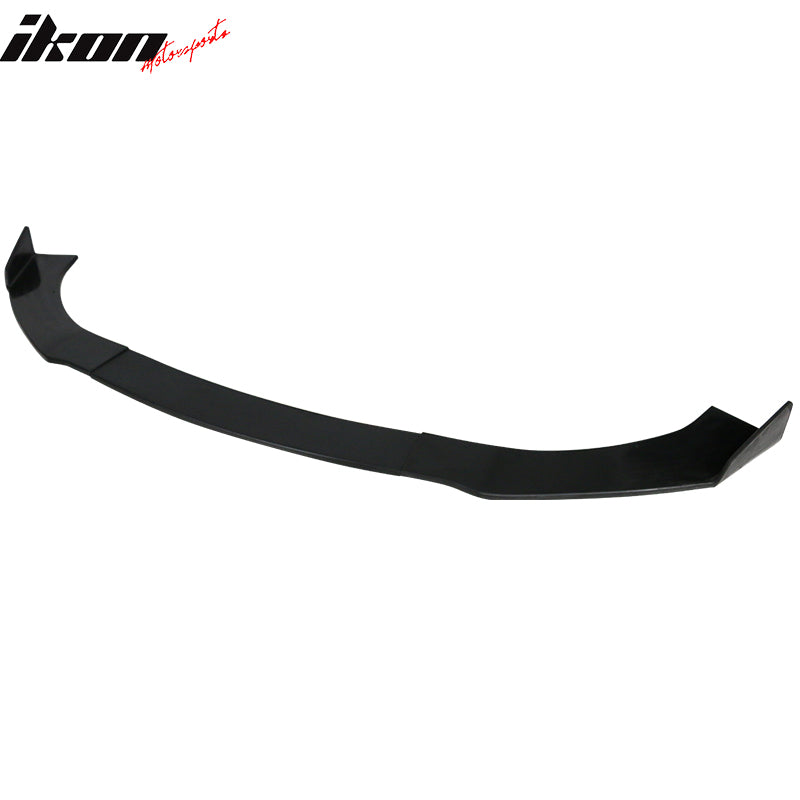 2013-2016 Hyundai Genesis Coupe IKON Style Blcak Front Bumper Lip PU