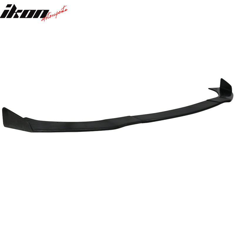 2013-2016 Hyundai Genesis Coupe IKON Style Blcak Front Bumper Lip PU