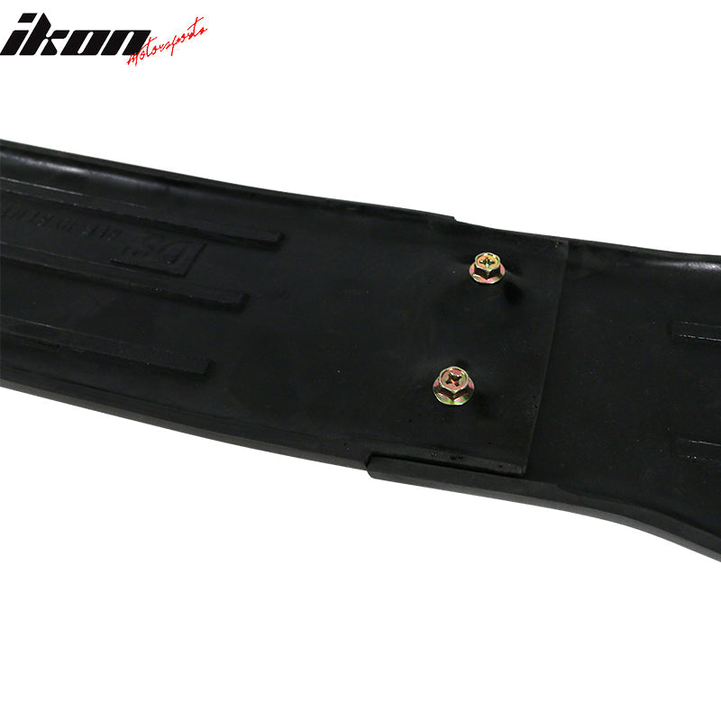 2013-2016 Hyundai Genesis Coupe IKON Style Blcak Front Bumper Lip PU