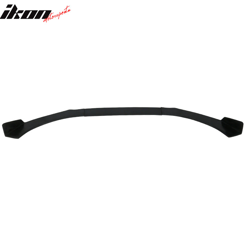 2013-2016 Hyundai Genesis Coupe IKON Style Blcak Front Bumper Lip PU