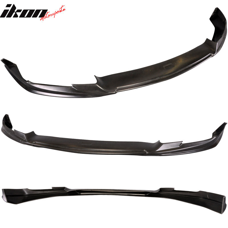 2013-2016 Scion FRS Type-T Style Unpainted Black Front Bumper Lip PU
