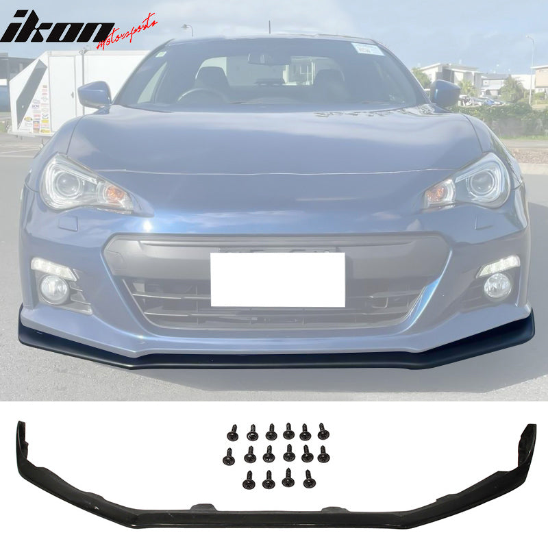2013-2016 Subaru BRZ Front Splitter STI Style Unpainted Car Lip PU