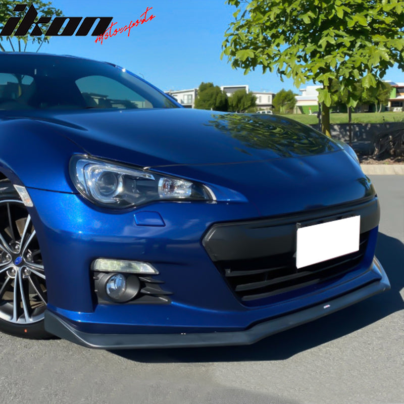 2013-2016 Subaru BRZ Front Splitter STI Style Unpainted Car Lip PU