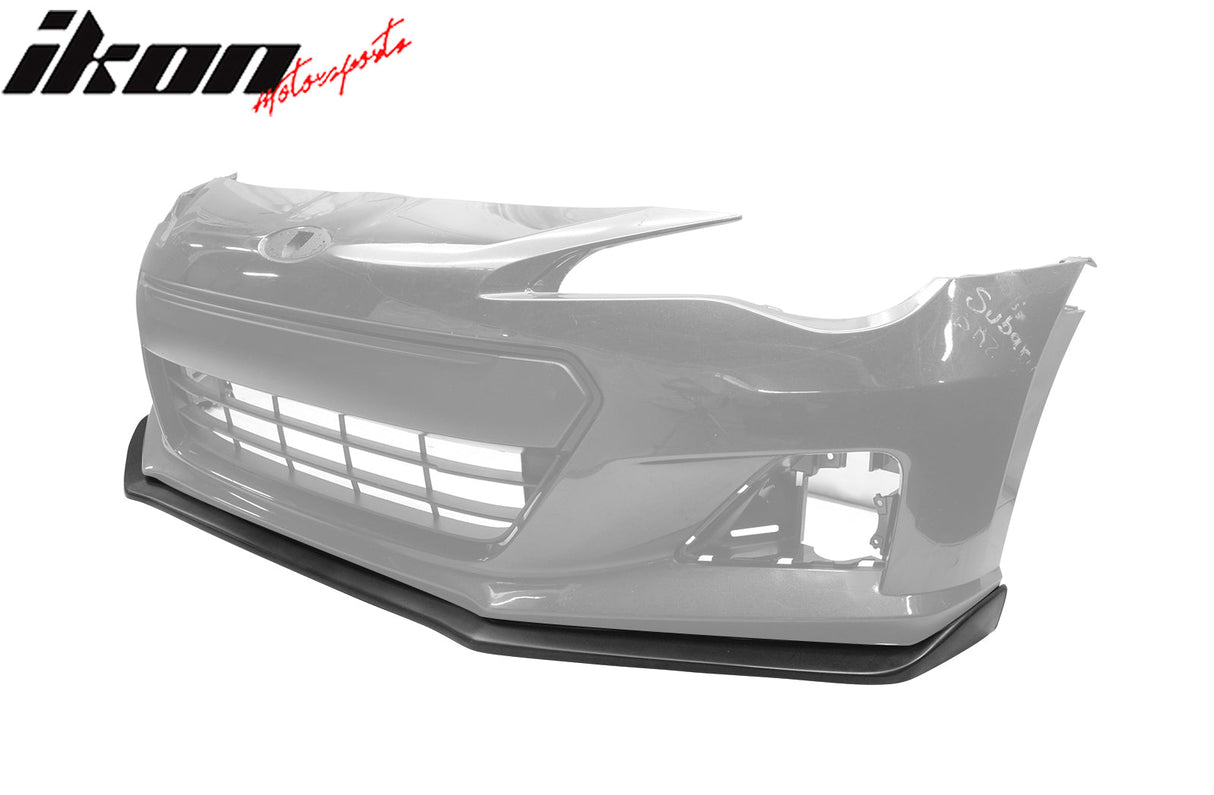 2013-2016 Subaru BRZ Front Splitter STI Style Unpainted Car Lip PU